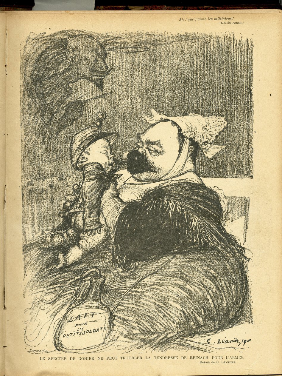 Illustration of Charles Leandre (1862-1934) in Le Lire