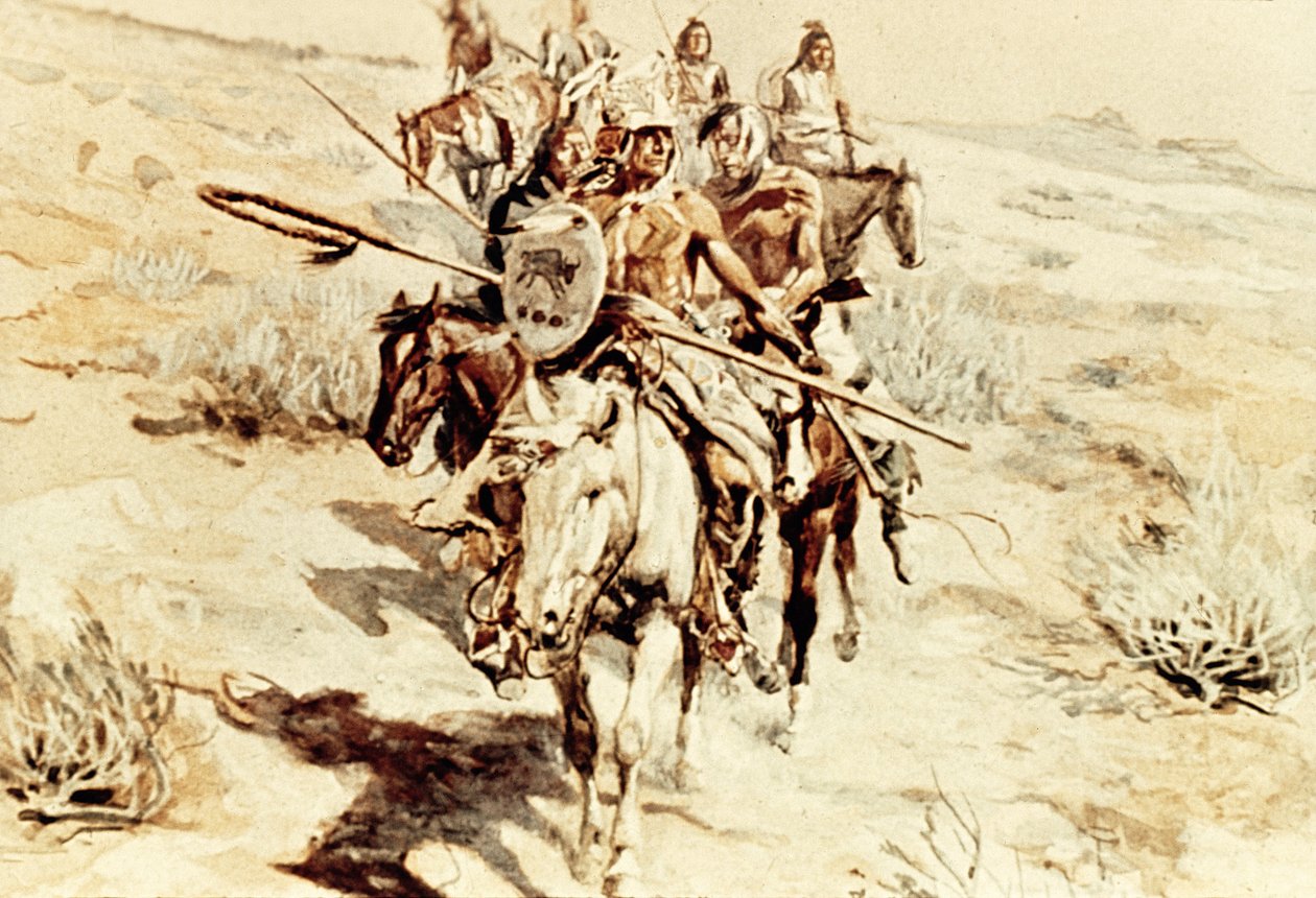 Return of the Warriors by Charles Marion Russell