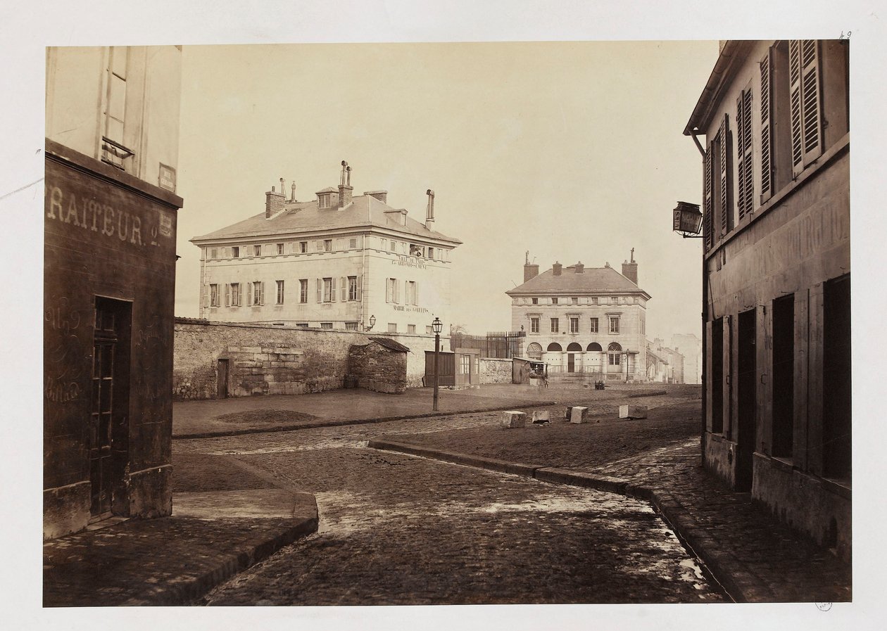Barriere dItalie, from the Rue Gerard, Paris by Charles Marville