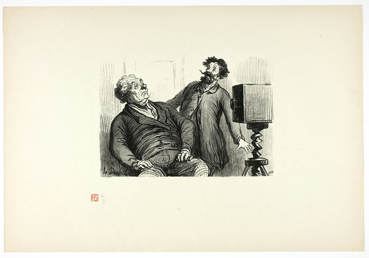 Photographers and Photographed, from Tirage Unique de Trente-Six Bois by Charles Maurand