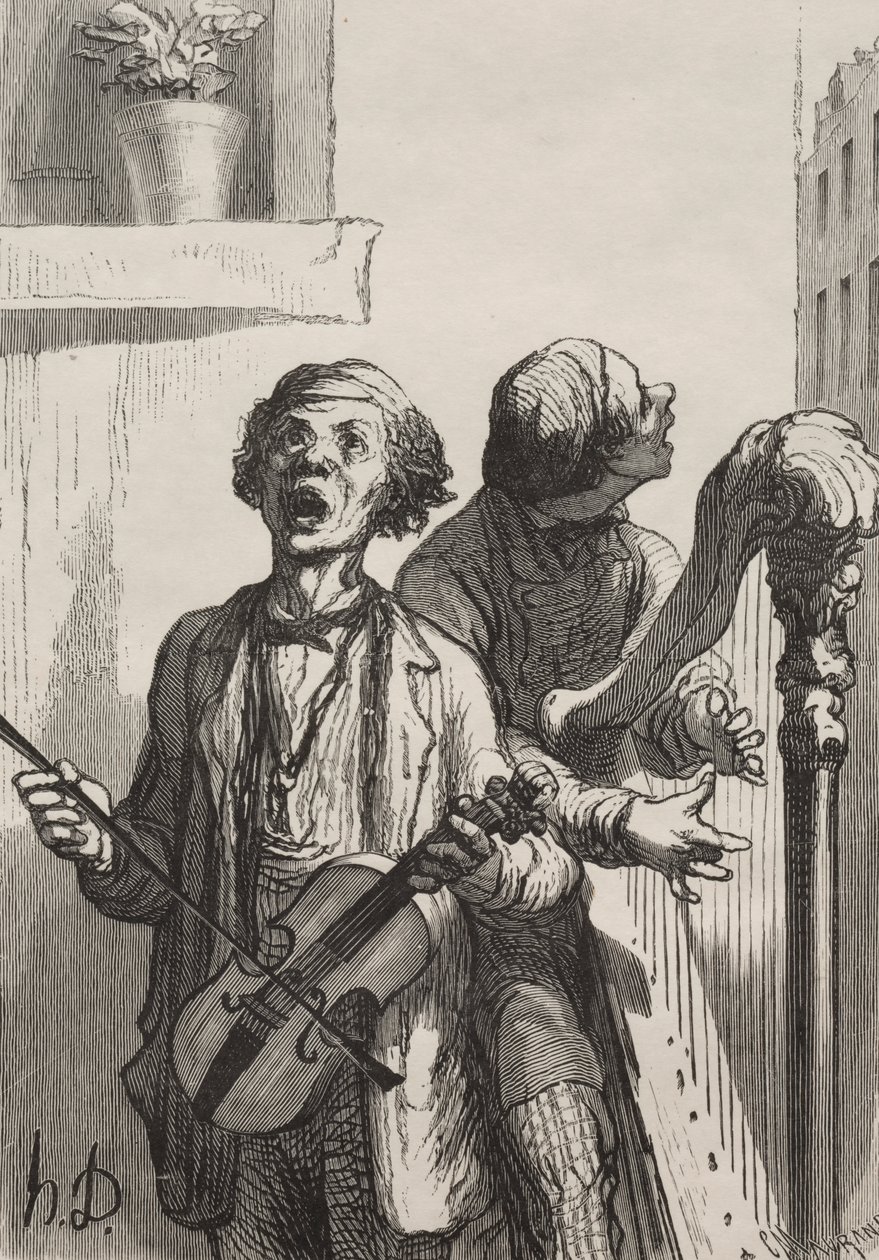 Street Singers by Charles Maurand