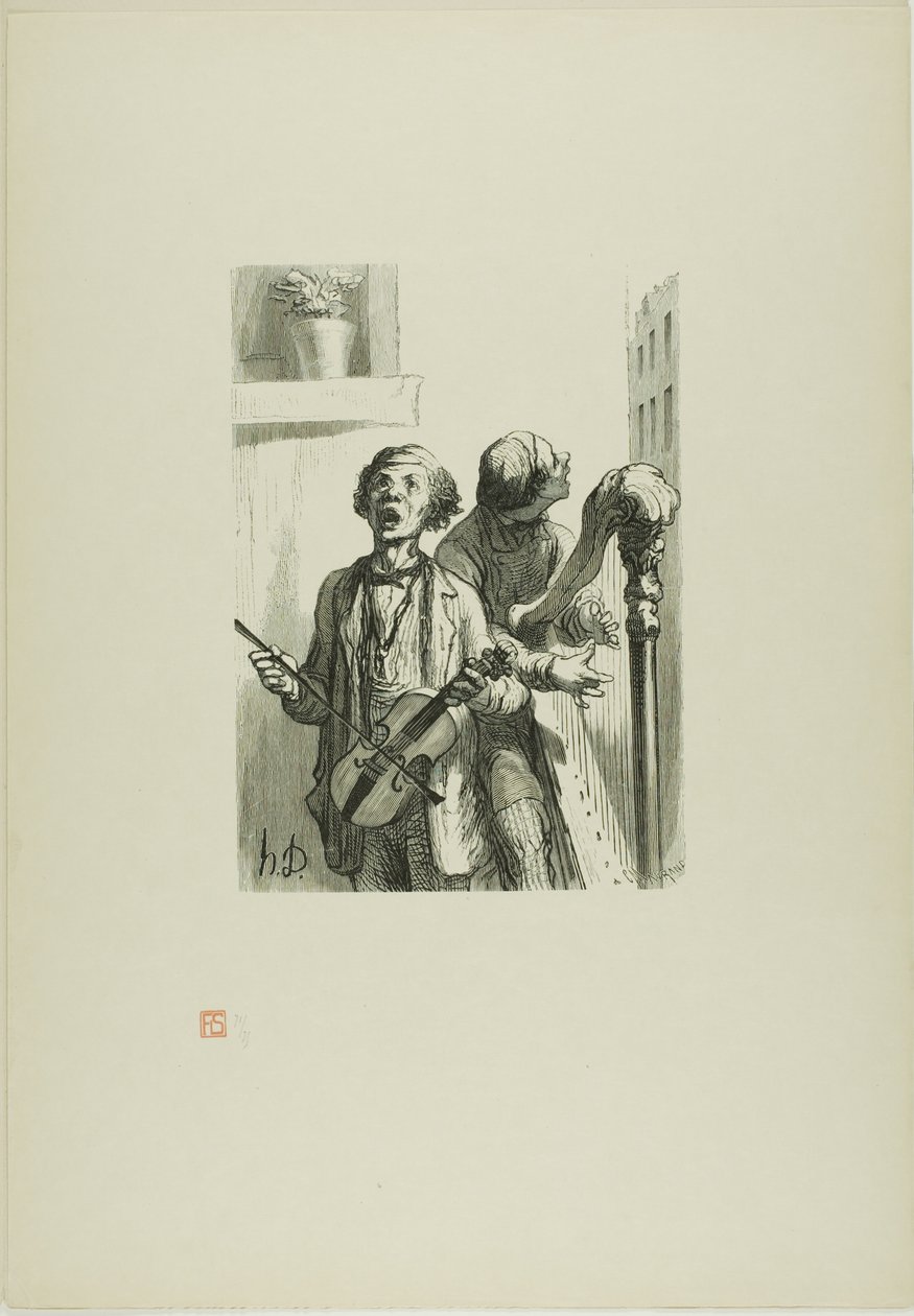 The Street Singers by Charles Maurand