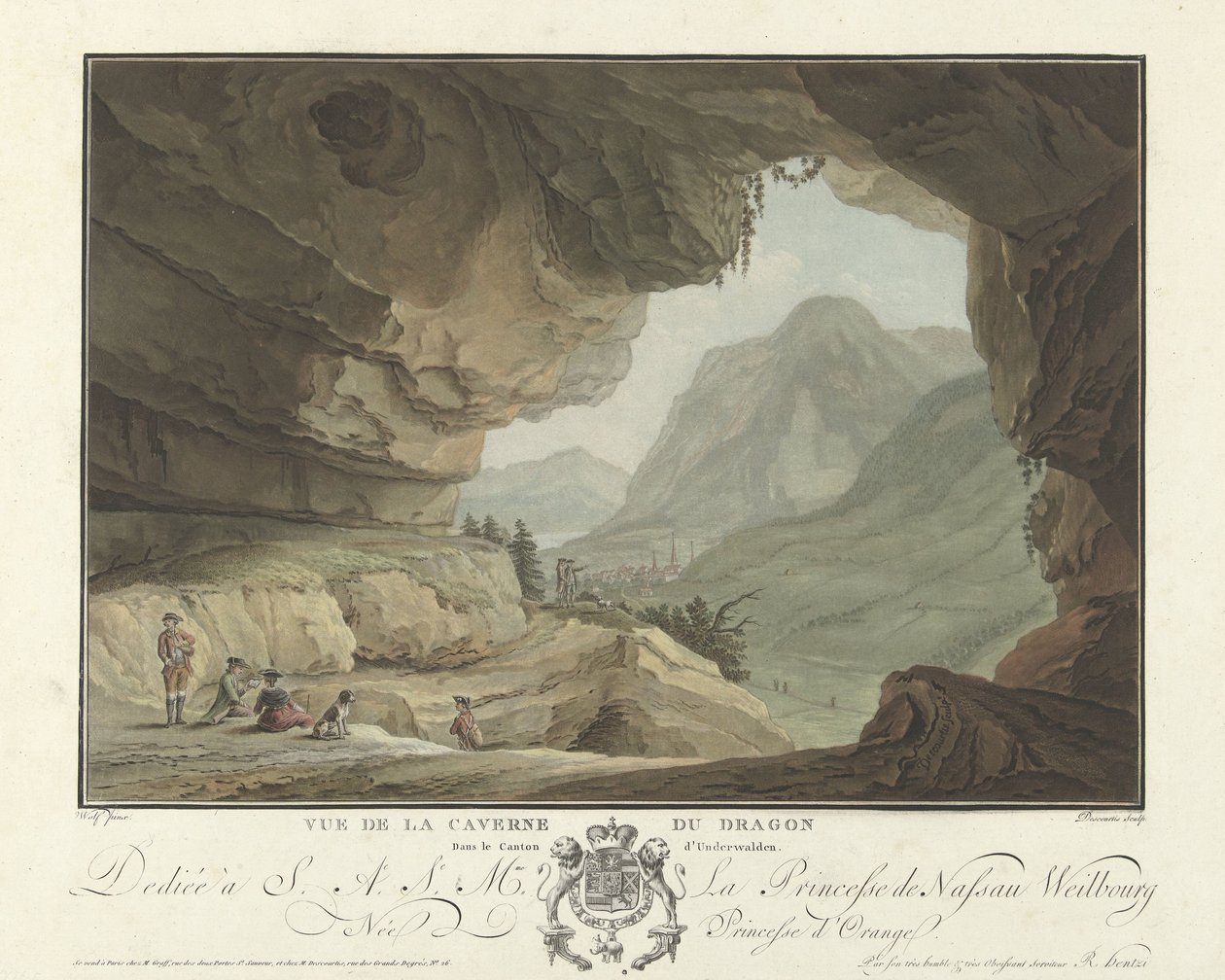 View of a Landscape from the Dragon