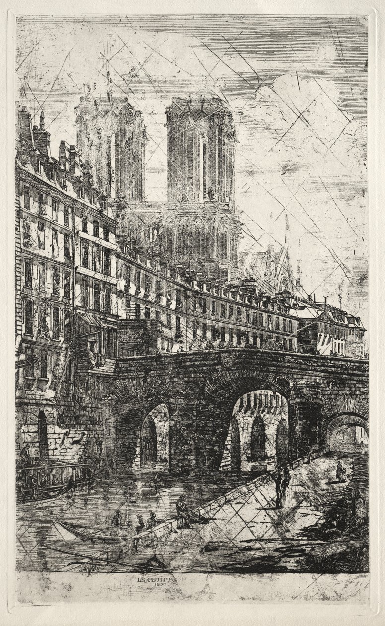 etchings-of-paris-the-little-bridge-by-charles-meryon