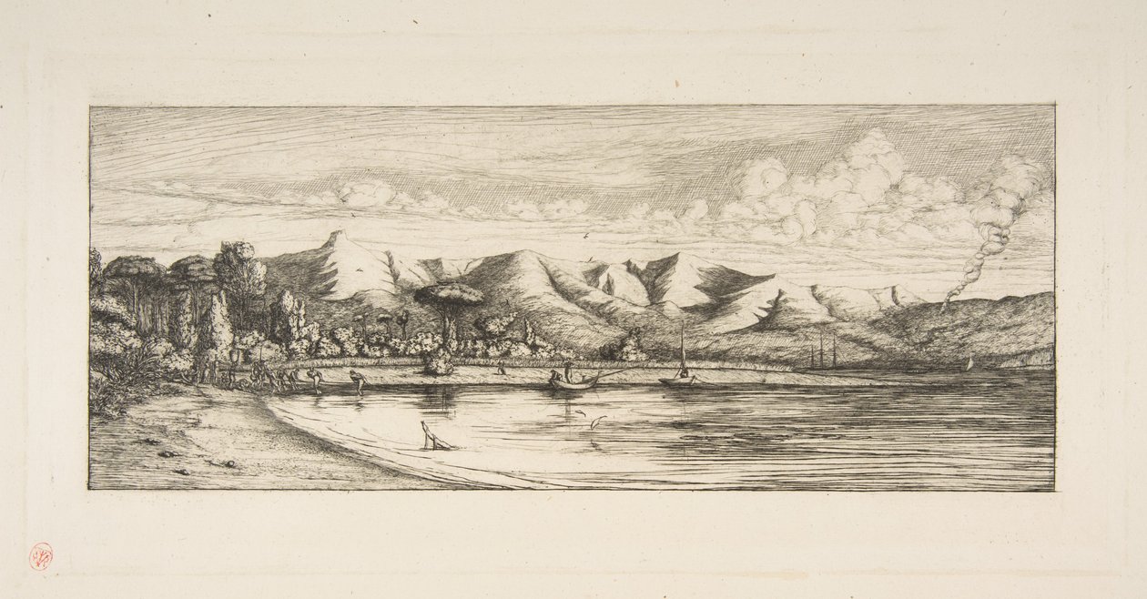 Banks Peninsula, Charbonniers Point, Akaroa (Seine Fishing off Colliers