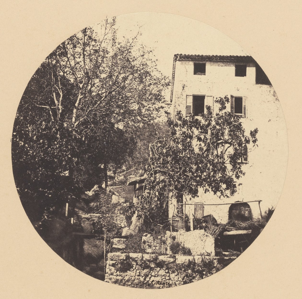 Grasse, Mill (Cataracts) by Charles Nègre