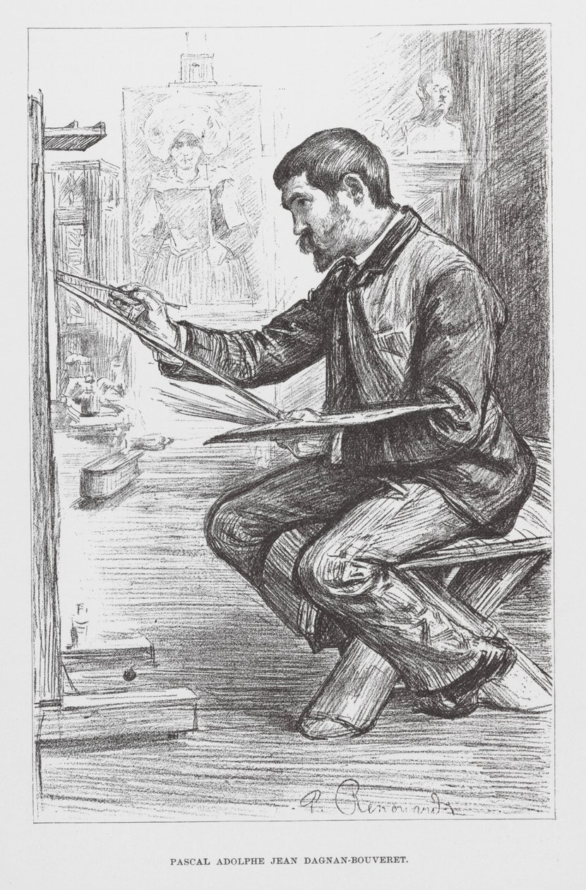 Pascal Adolphe Jean Dagnan-Bouveret by Charles Paul (after) Renouard