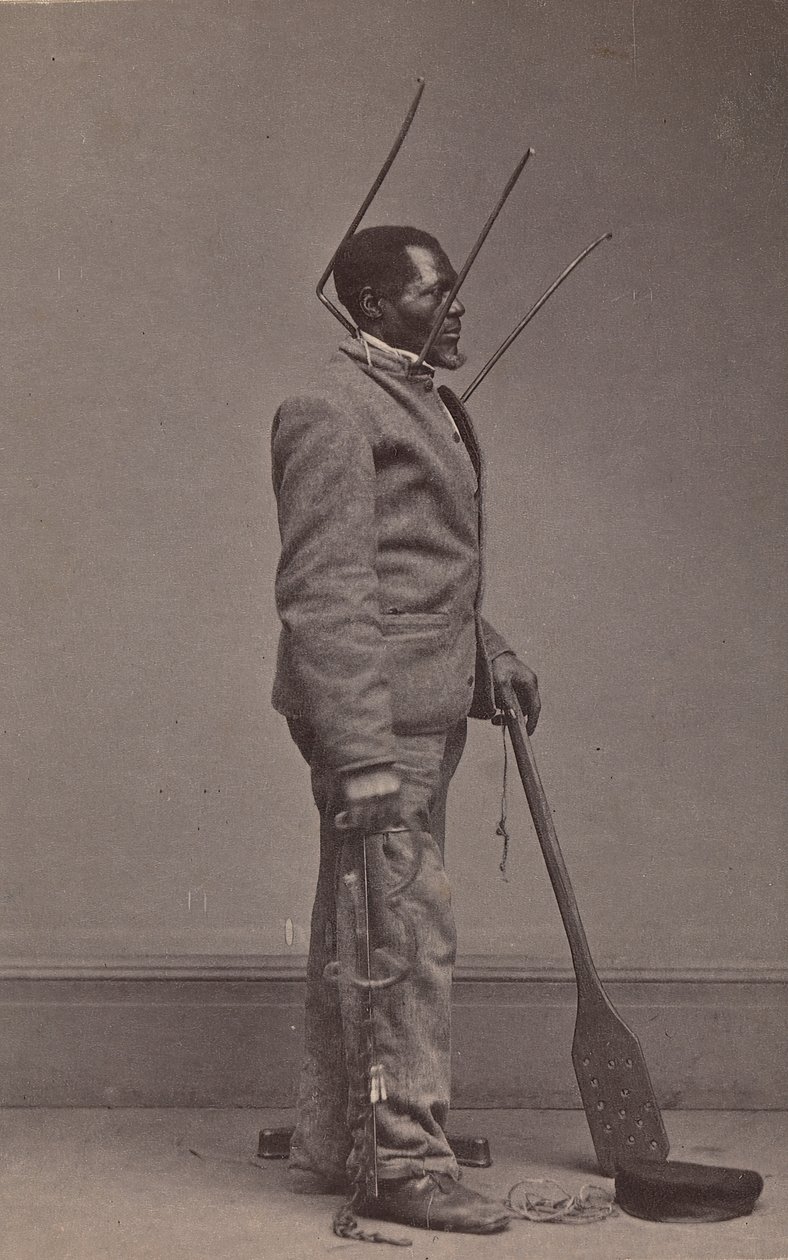 Wilson, Branded Slave from New Orleans, 1863 by Charles Paxson