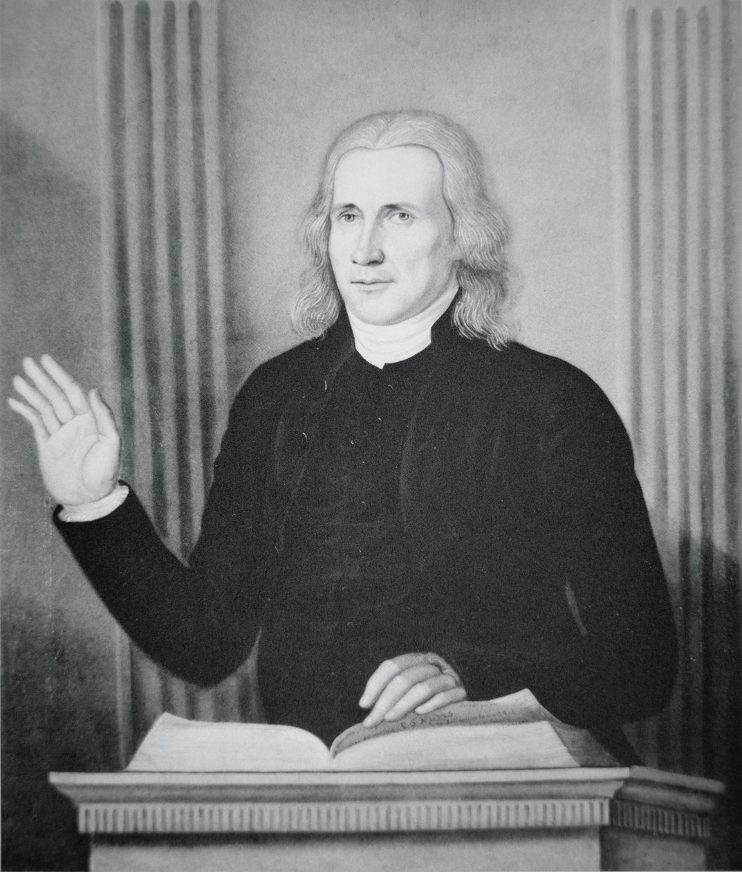 Francis Asbury by Charles Peale (after) Polk