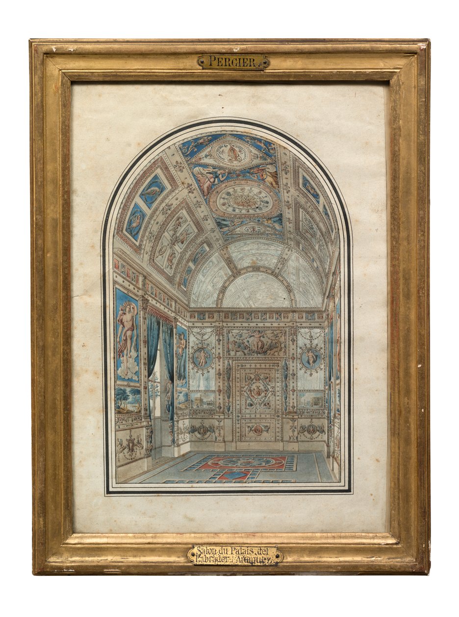 Room in the Casa del Labrador, Royal Palace of Aranjuez by Charles Percier
