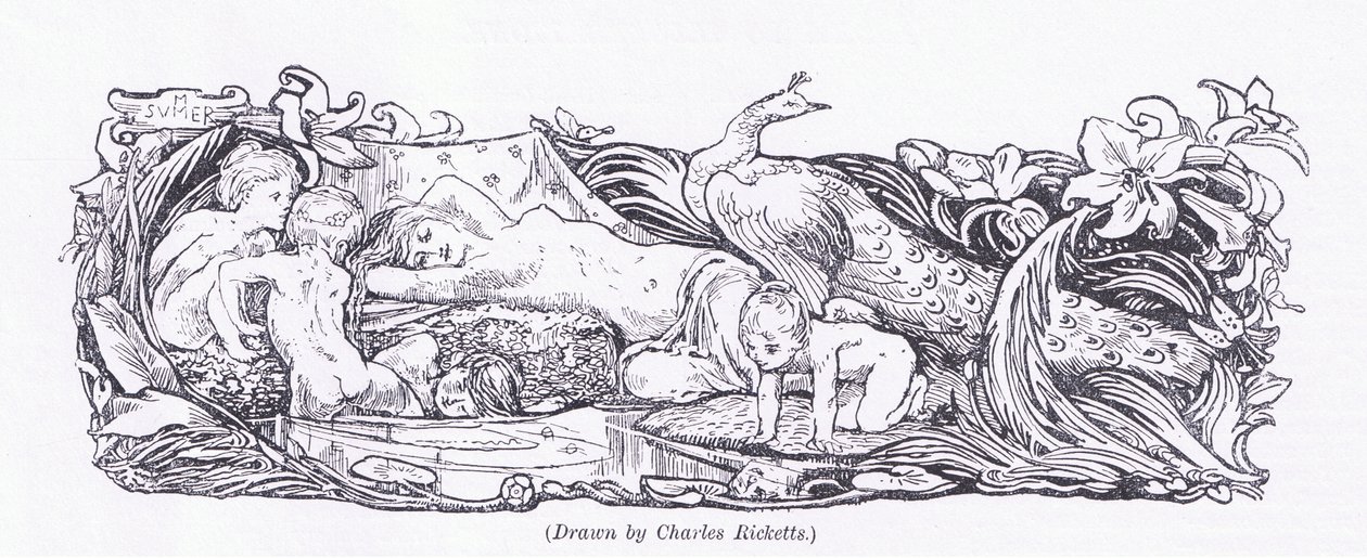 Summer, from The Magazine of Art 1893, Cassell and Company by Charles Ricketts