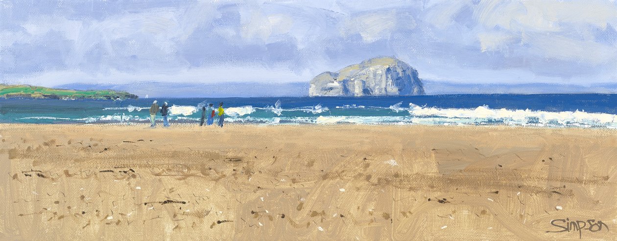 Bass Rock, Belhaven, 2015 by Charles Simpson