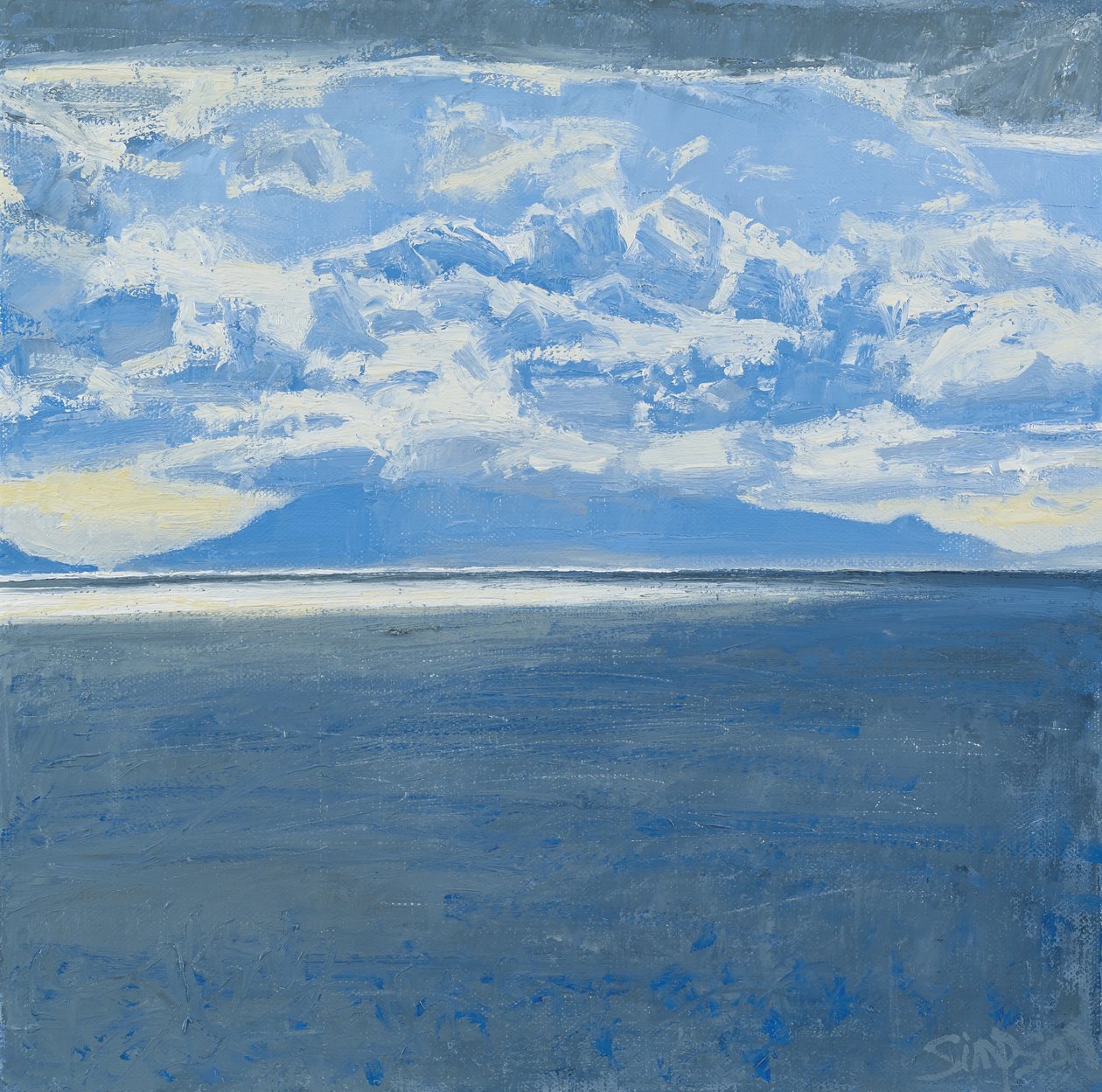 Dark Sea, Rum, 2015 by Charles Simpson