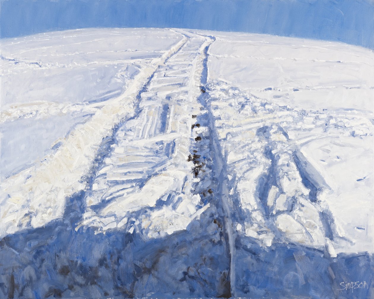 Deep Snow, 2010 by Charles Simpson