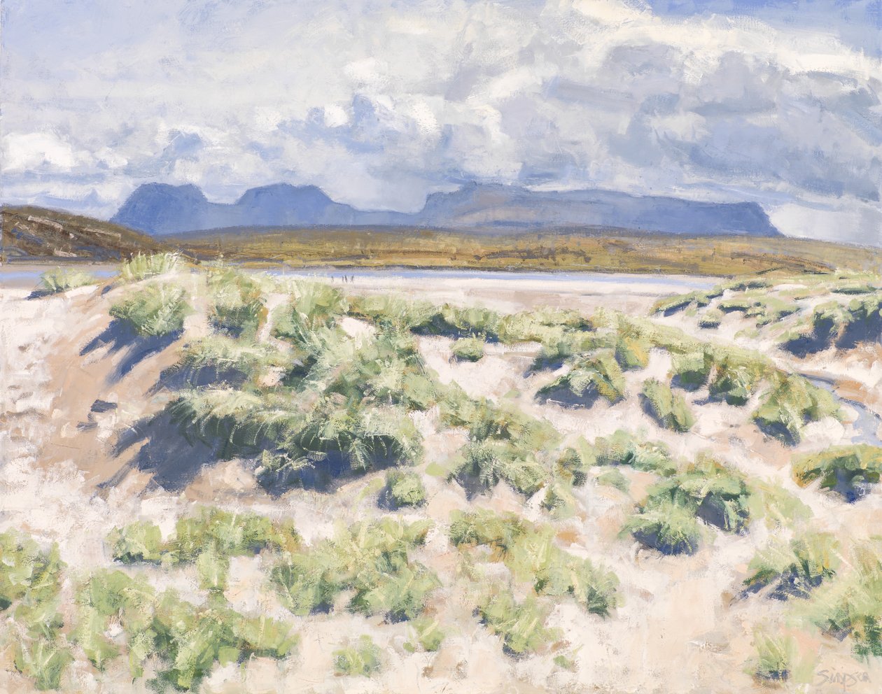 Dunes, Achnahaird, 2017 by Charles Simpson