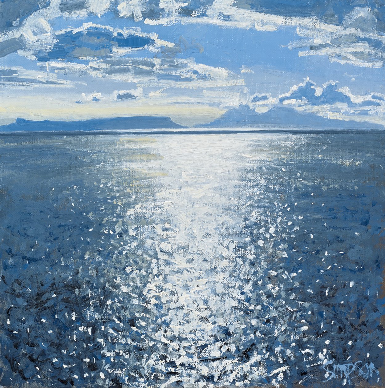 Eigg & Rum Evening, 2014 by Charles Simpson