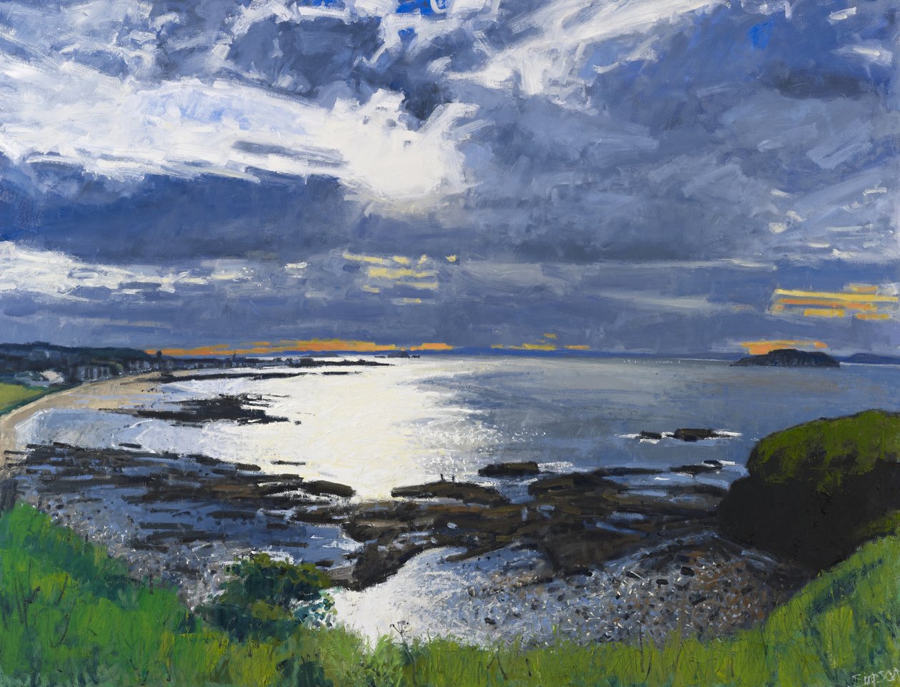 Evening, North Berwick, 2012 by Charles Simpson