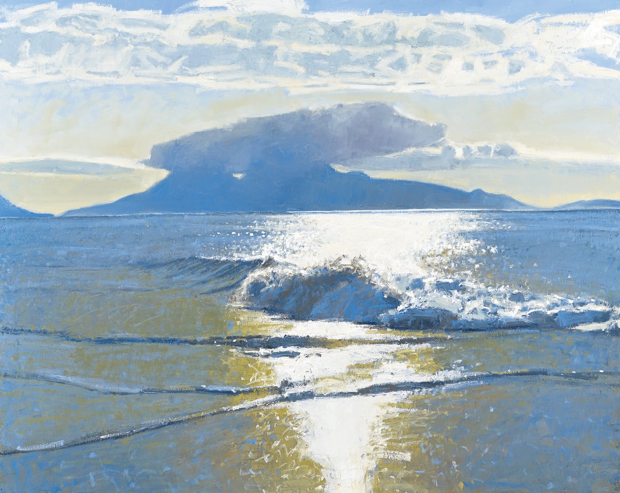 Evening Sea, 2014 by Charles Simpson