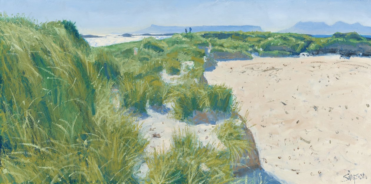 Figures on the Dunes, 2015 by Charles Simpson