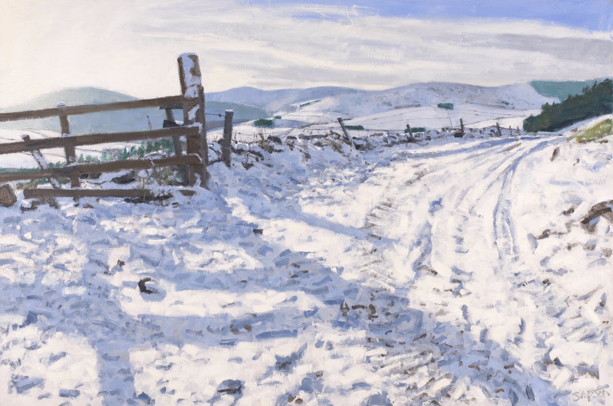 January Track, 2017 by Charles Simpson