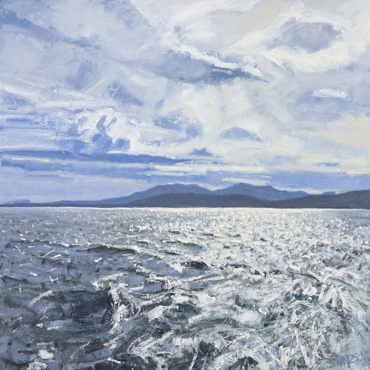 Leaving Barra, 2013 by Charles Simpson