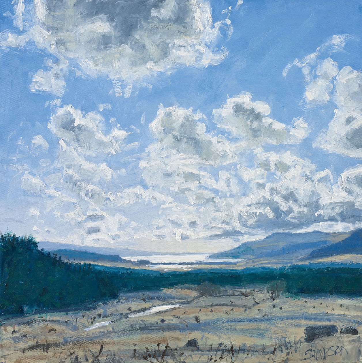 Loch Scridain, Mull, 2013 by Charles Simpson