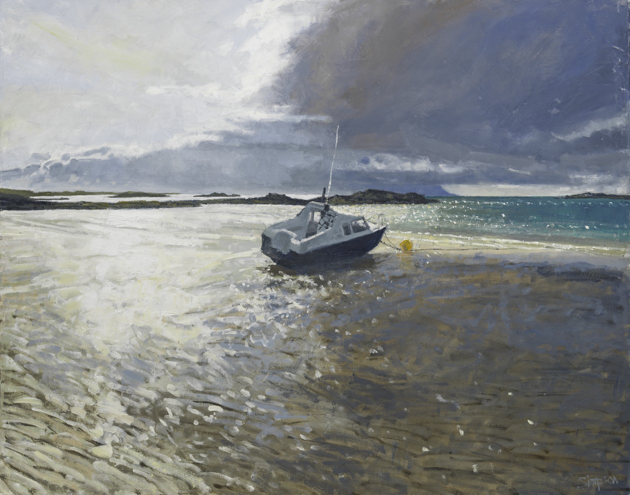 Storm Approaching, 2017 by Charles Simpson