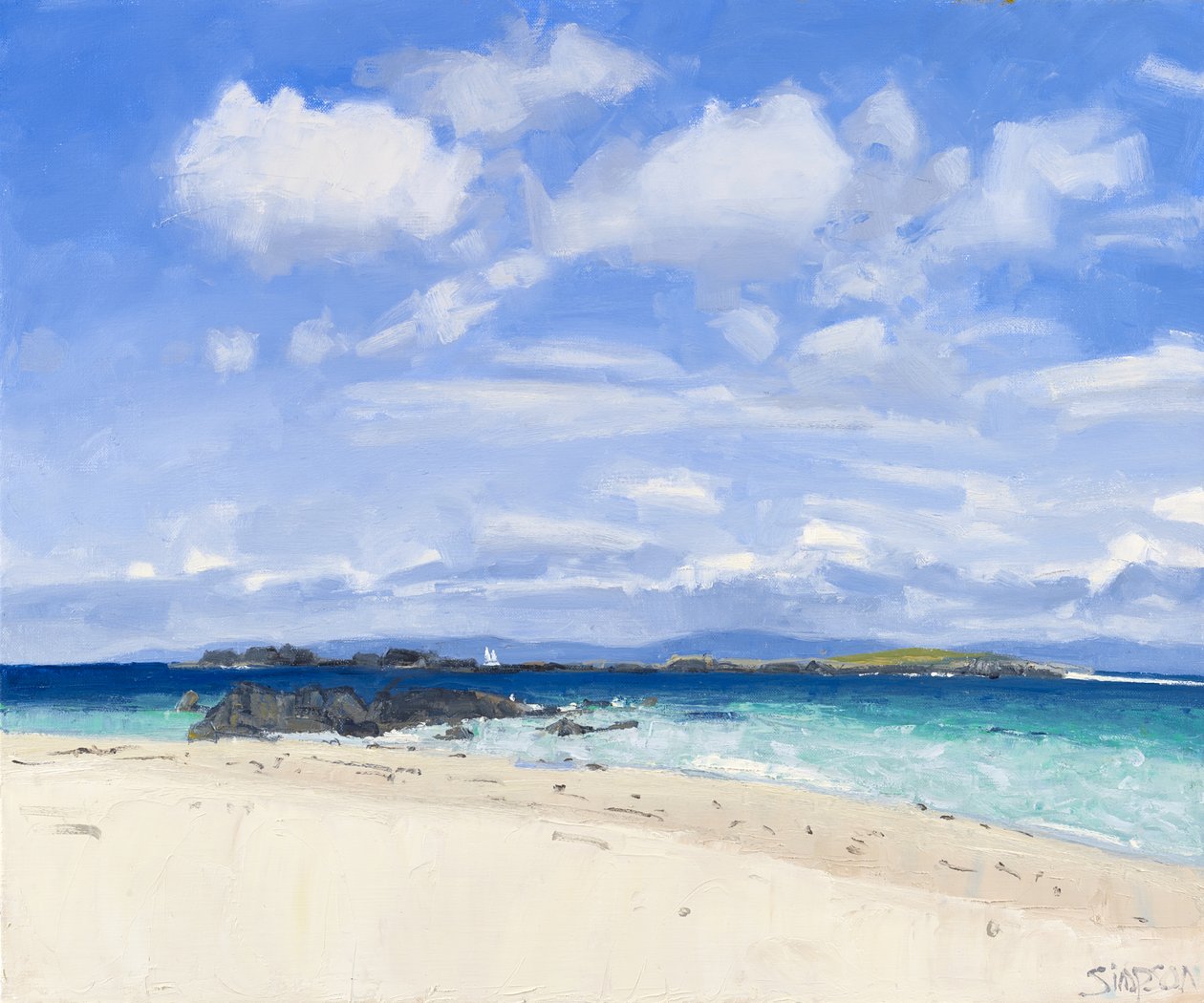 Summer Sky, Iona, 2015 by Charles Simpson