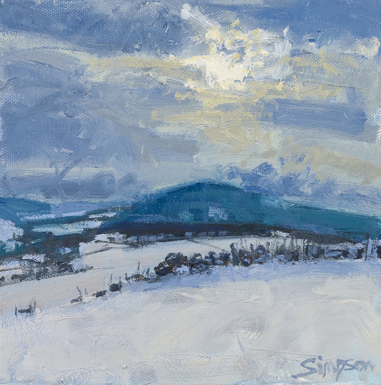 Winter Hill, 2015 by Charles Simpson