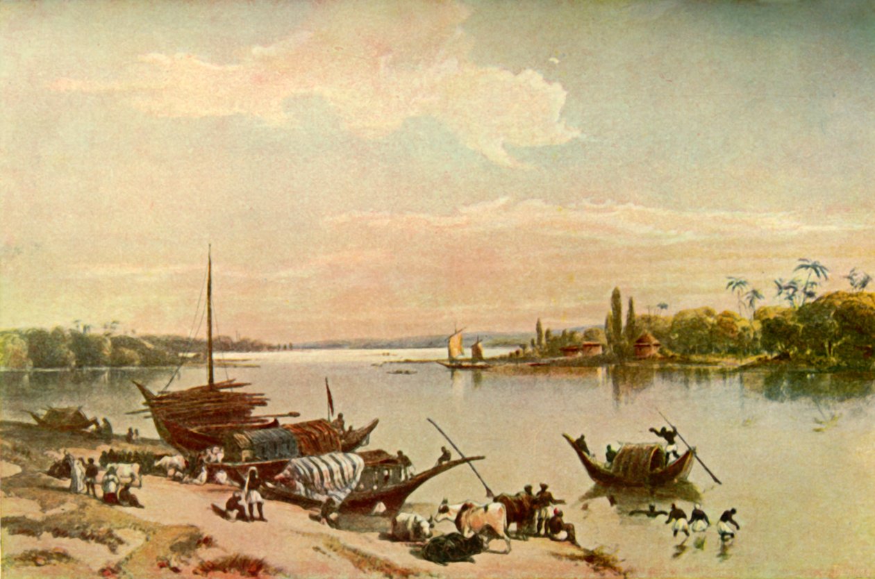 Barrackpur - On the Ganges Near Calcutta by Charles Stewart Hardinge