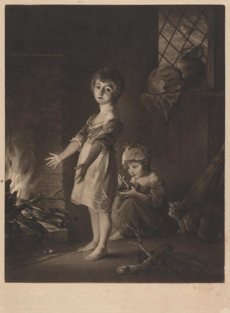 Interior of a Cottage by Charles Turner