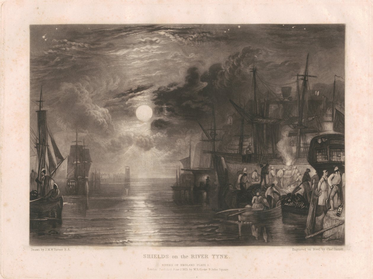 Shields on the River Tyne by Charles Turner