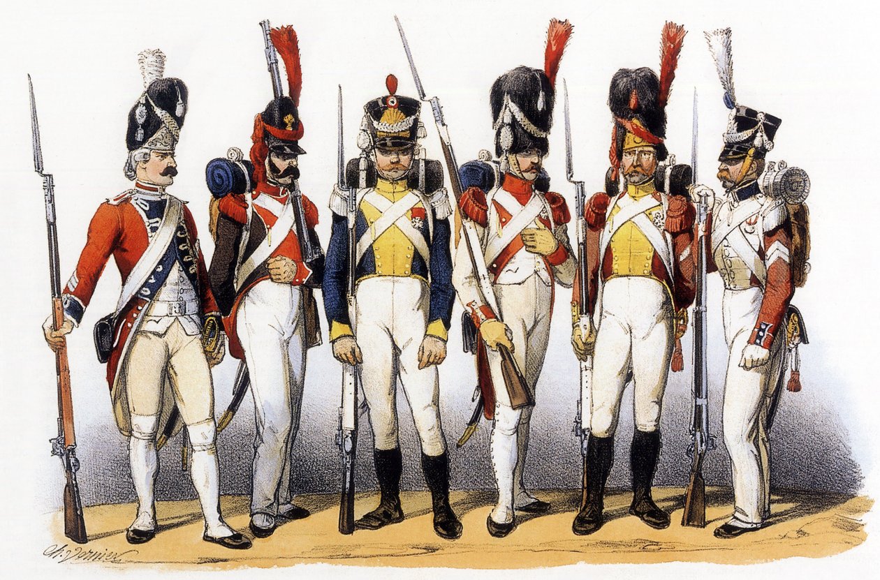 Uniforms of French Army: Foreign Troops in French Service by Charles Vernier