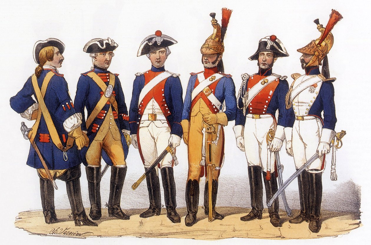 Uniforms of French army: Special Forces of the City of Paris by Charles Vernier