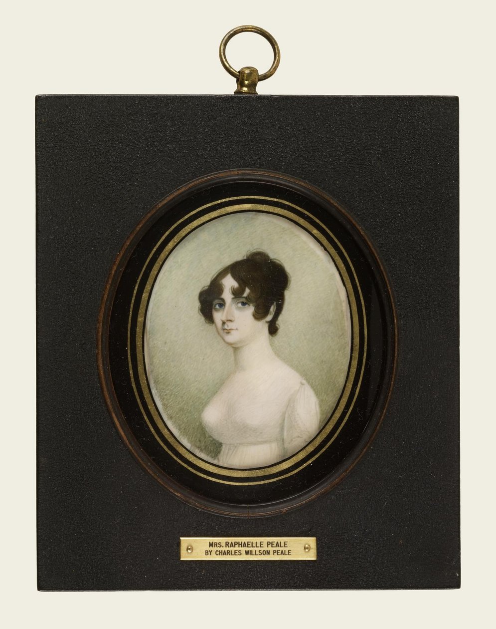 Portrait of Mrs. Raphaelle Peale (Margaret McGlathery Peale) by Charles Willson Peale