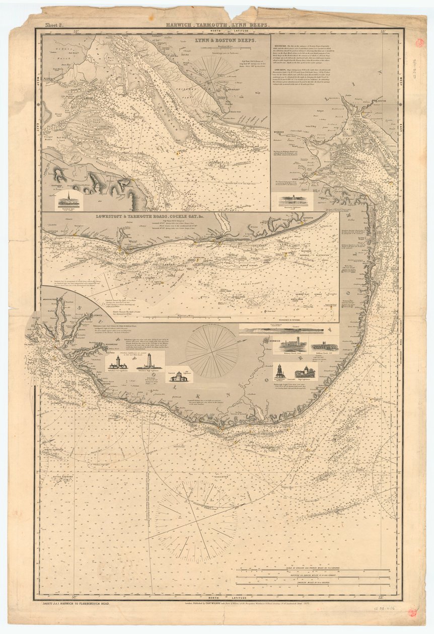 England East Coast: Harwich to Flamborough Head by Charles Wilson
