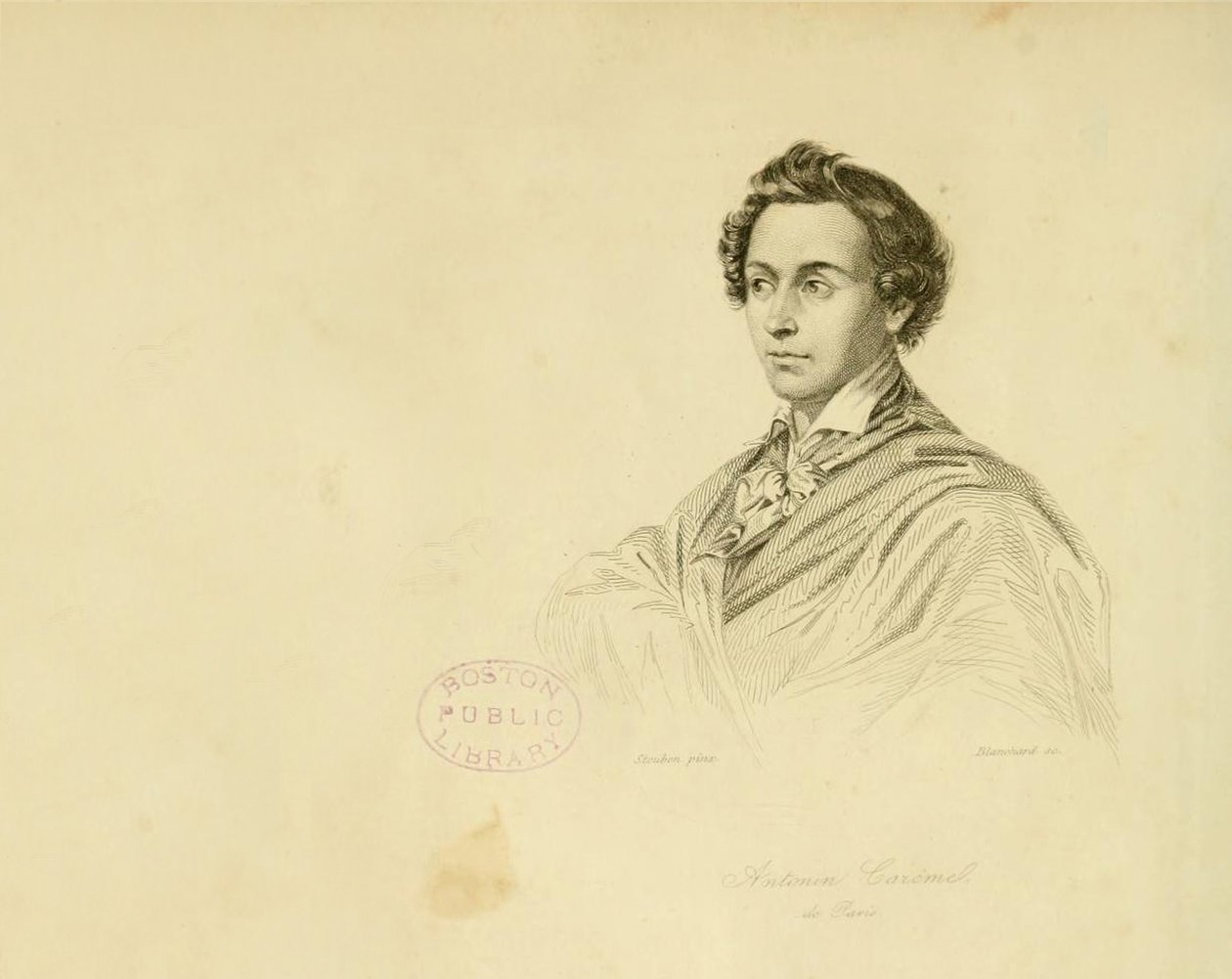 Marie-Antoine Carême 1784-1833 by Charles de Steuben