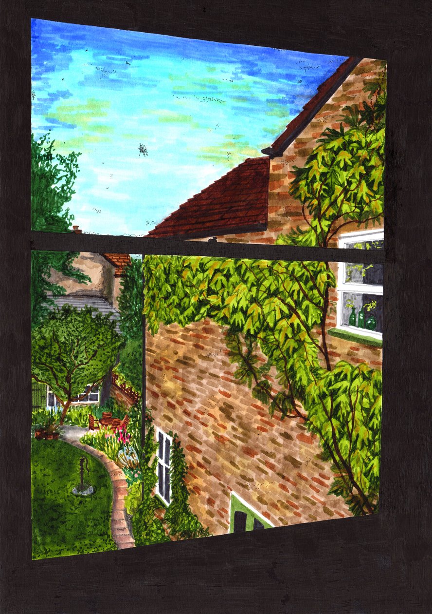 A View through my Window, 2020 by Charlotte Orr