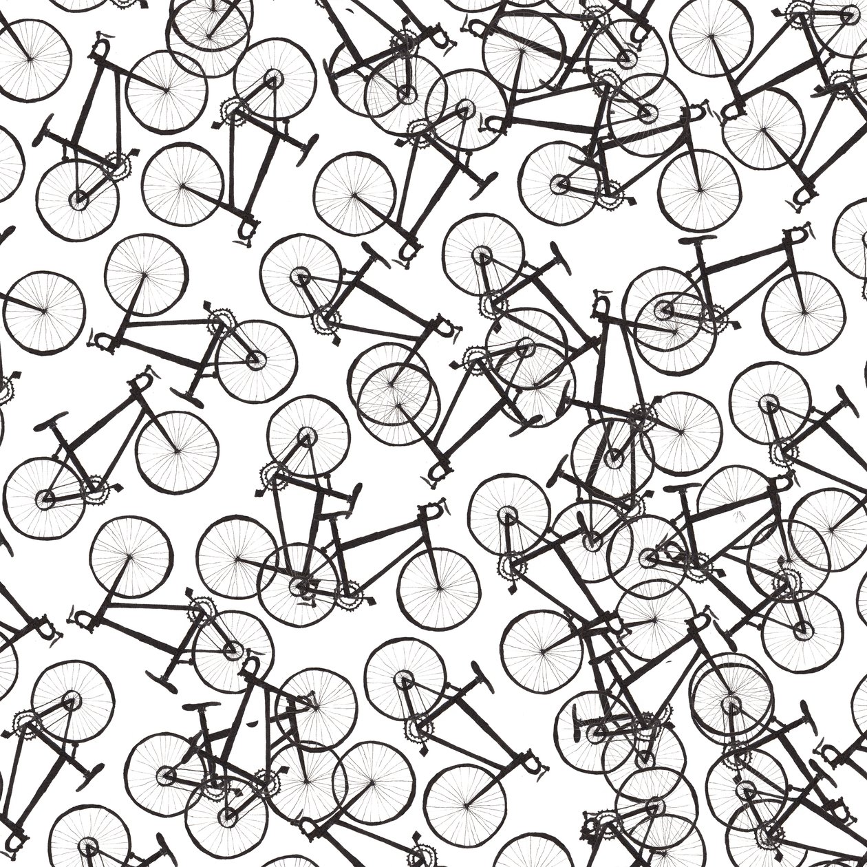 Bicycles by Charlotte Orr