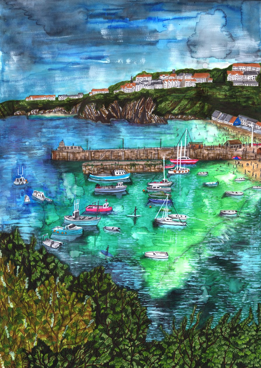 Newquay, Cornwall, 2021 by Charlotte Orr