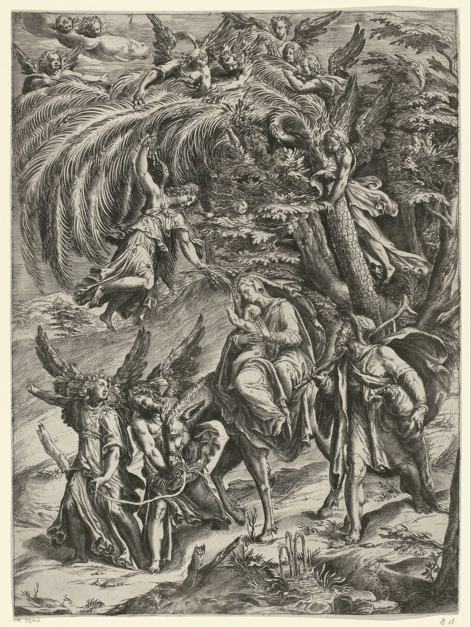 Return from the Flight into Egypt by Cherubino Alberti