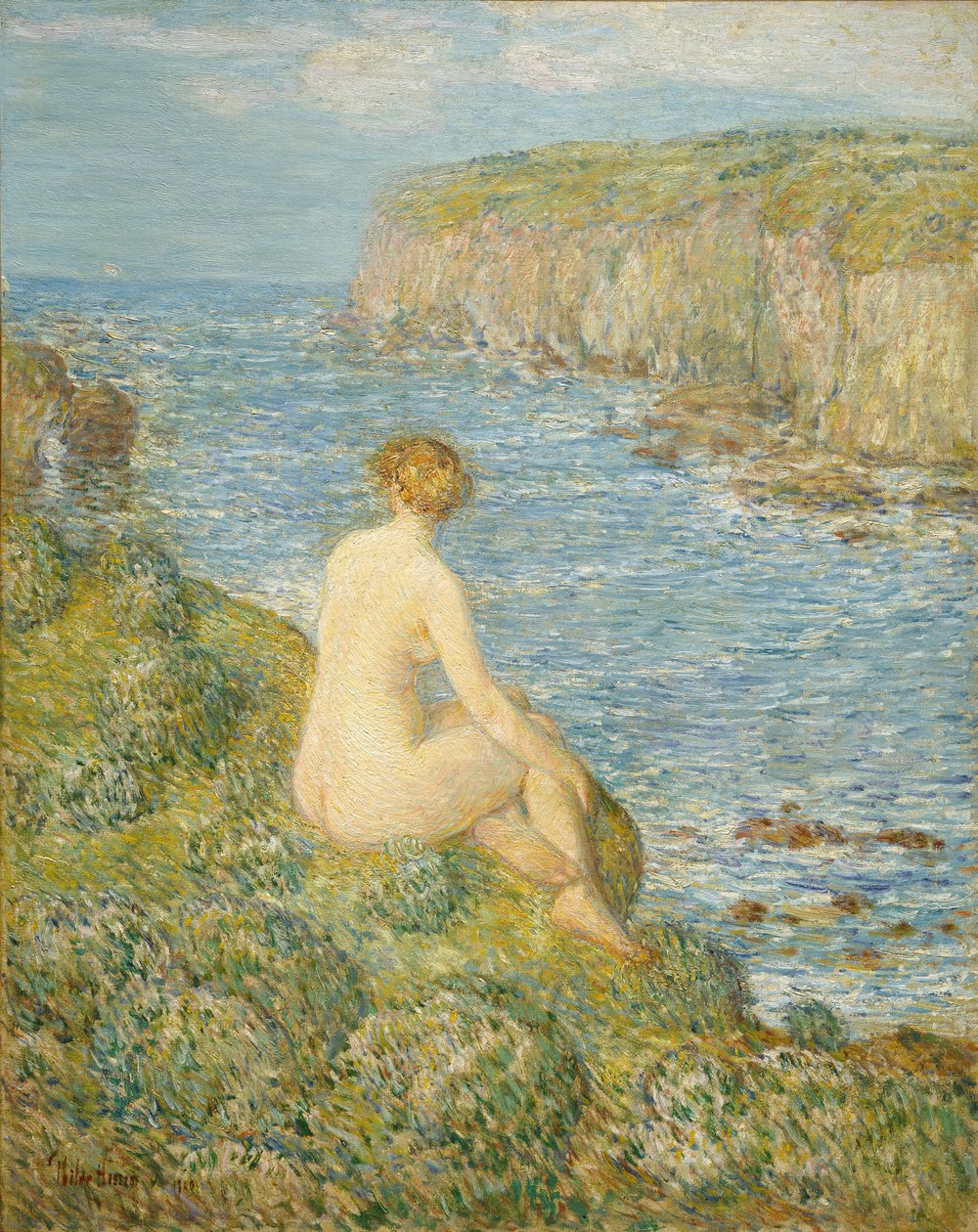 Nymph and Sea by Childe Hassam