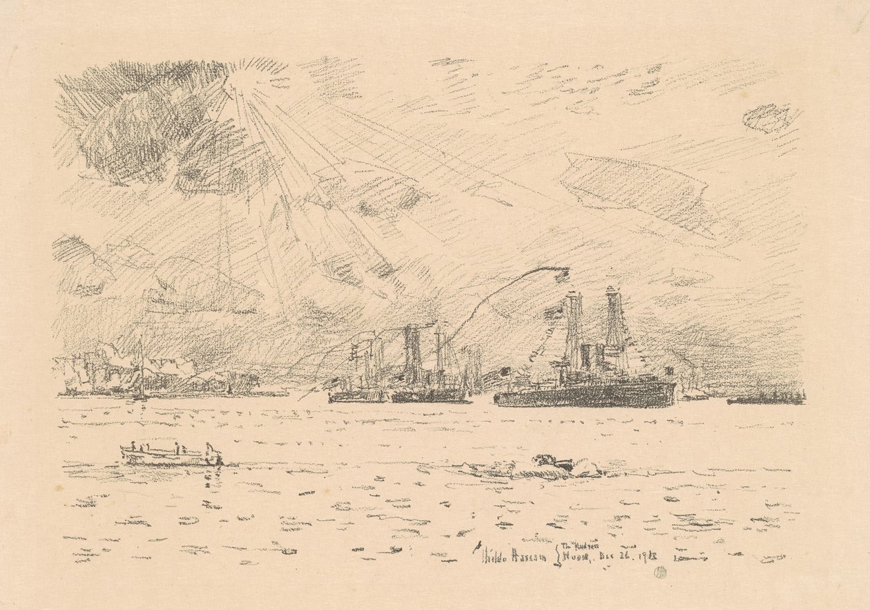 Return of the Fleet by Childe Hassam