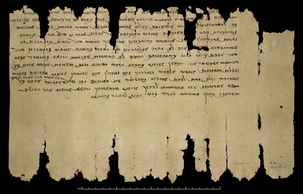 Ancient Sogdian Letters 1 and 2 (312 or 313), Dunhuang, Gansu Province, China, Vol. XII, Or. 8212 by Chinese School