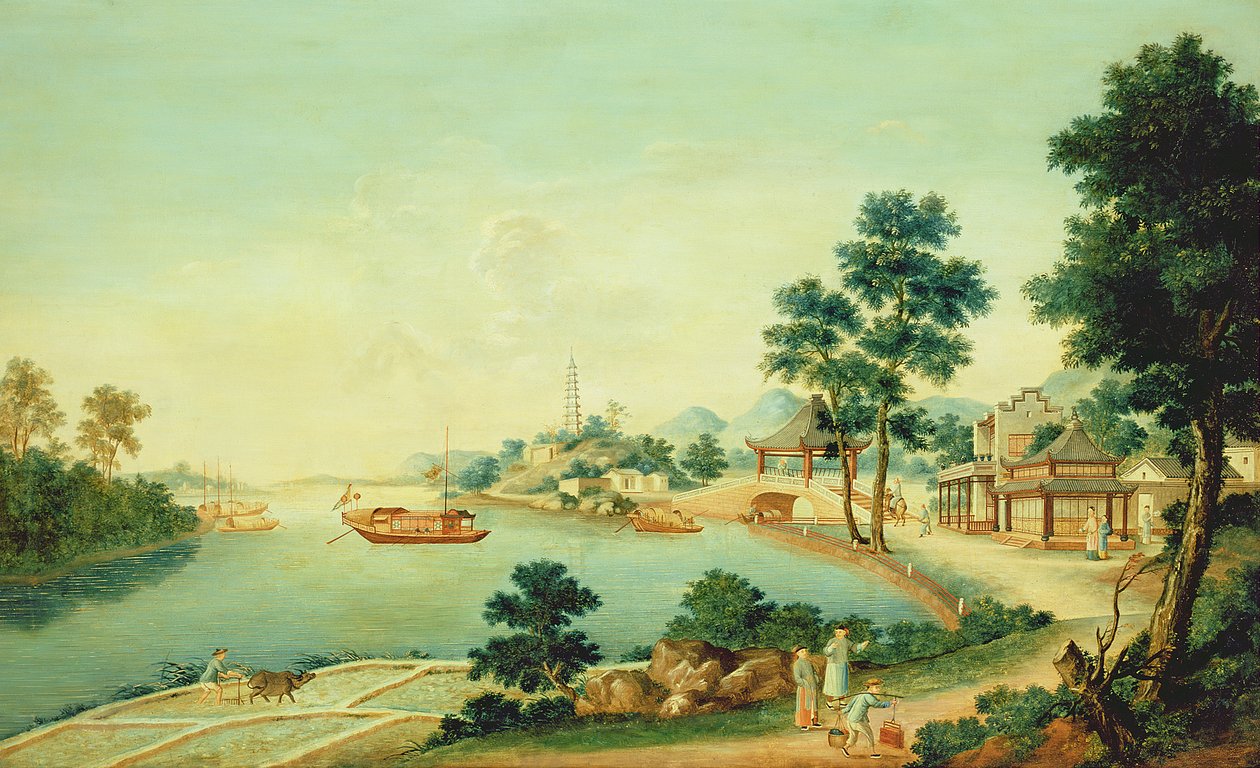 Spring by Chinese School: Highest-quality art reproduction