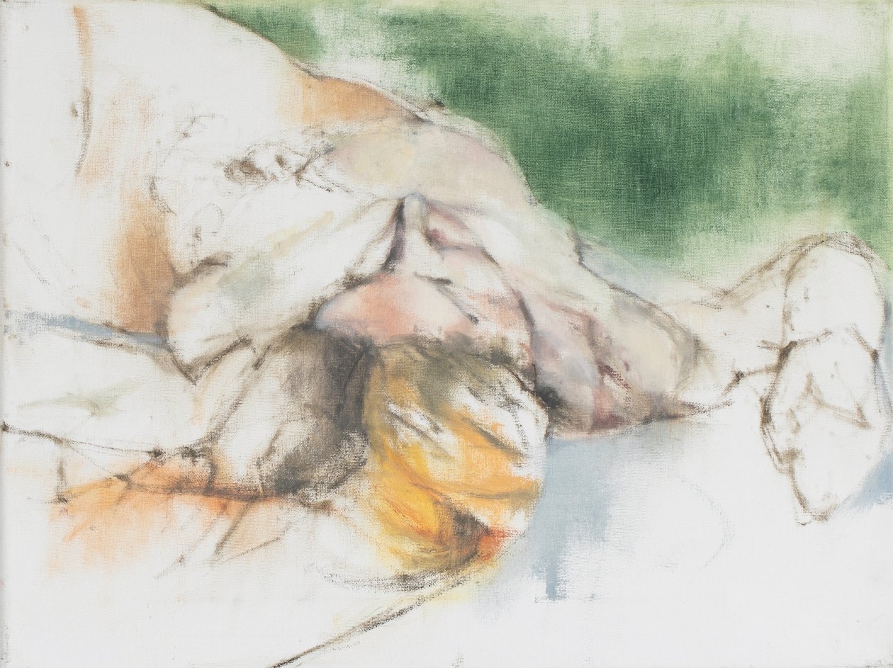 Maria, life painting study, 2018 by Ching Fun Tso