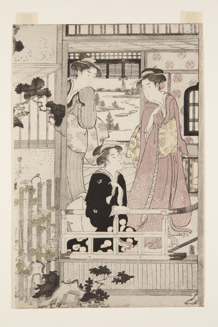 Morning Glory by Chobunsai Eishi