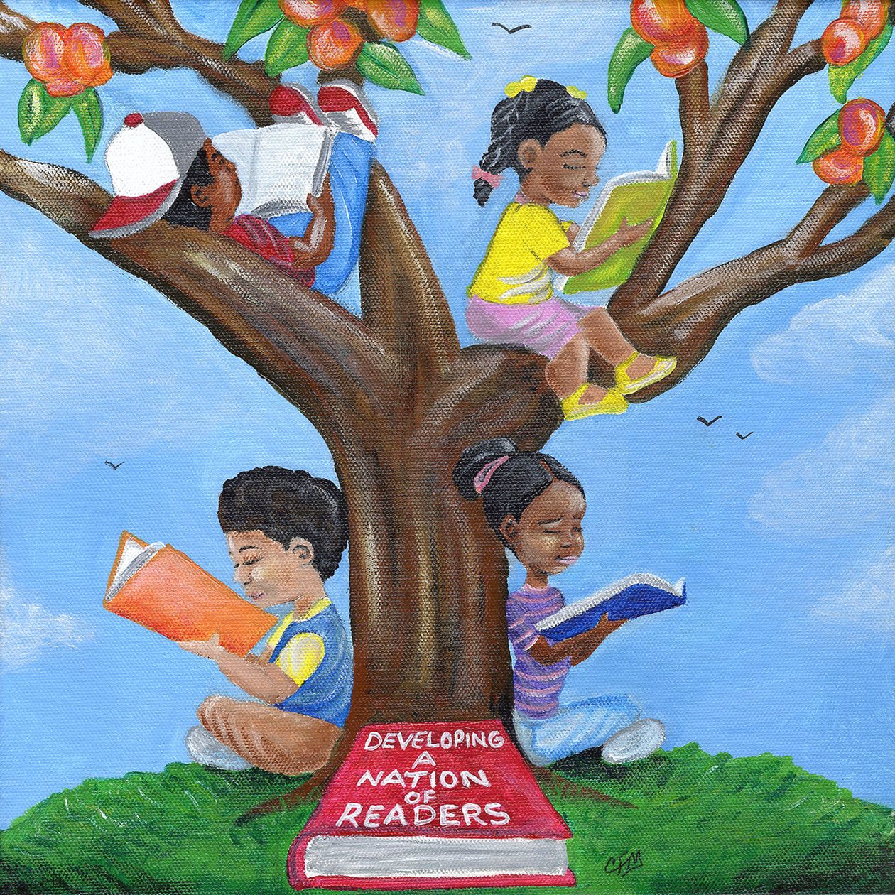 Developing a Nation of Readers, 2015 by Chris Fabor