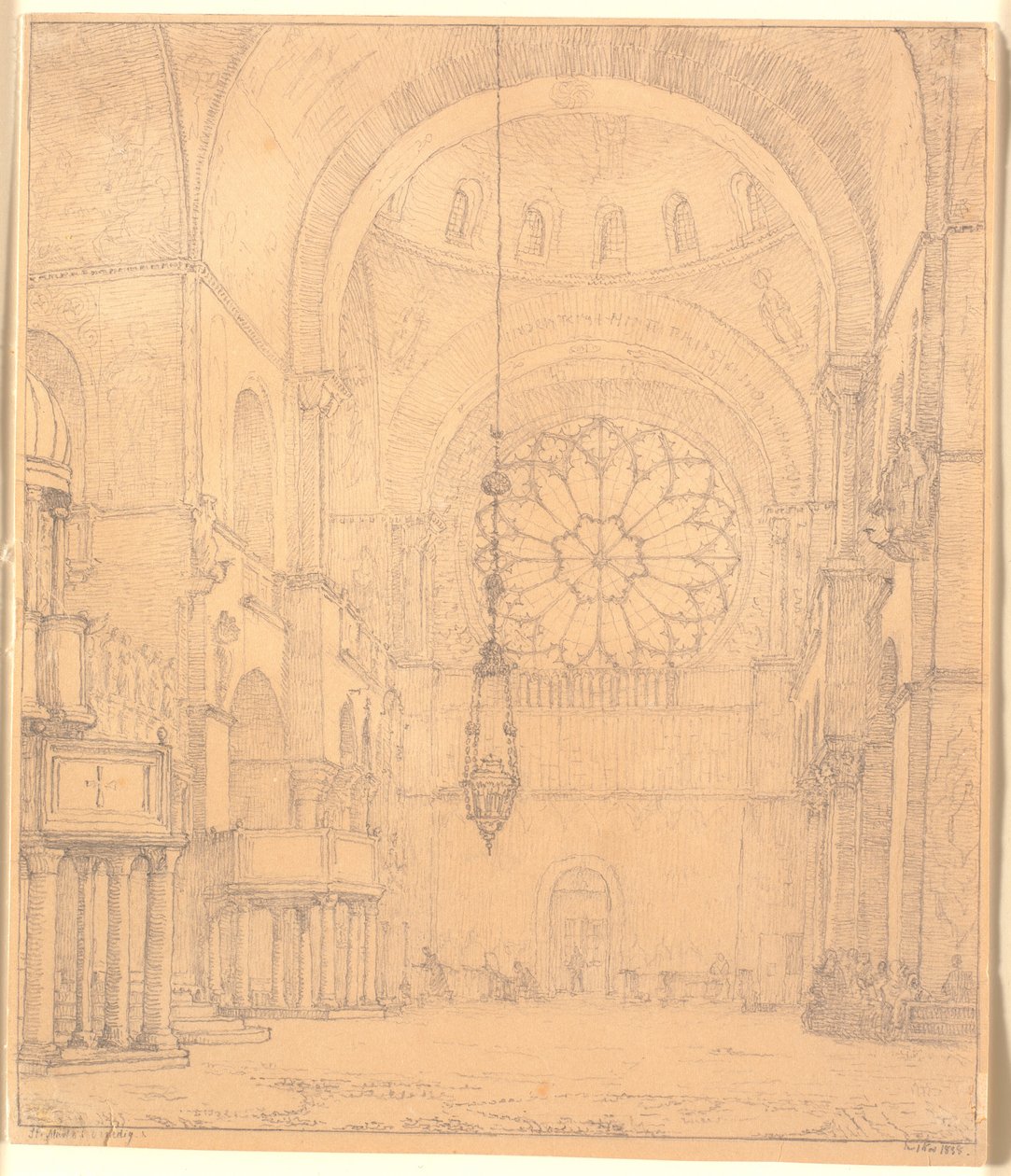 Part of the Interior of St. Mark