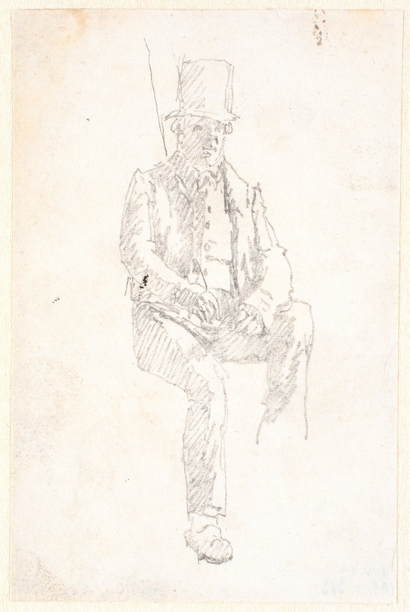 Study of a Coachman by Christen Købke